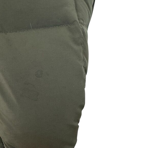 Eddie Bauer Large Down Puffer Vest Jacket Goose Down Green Sleeveless Mens - Picture 13 of 16